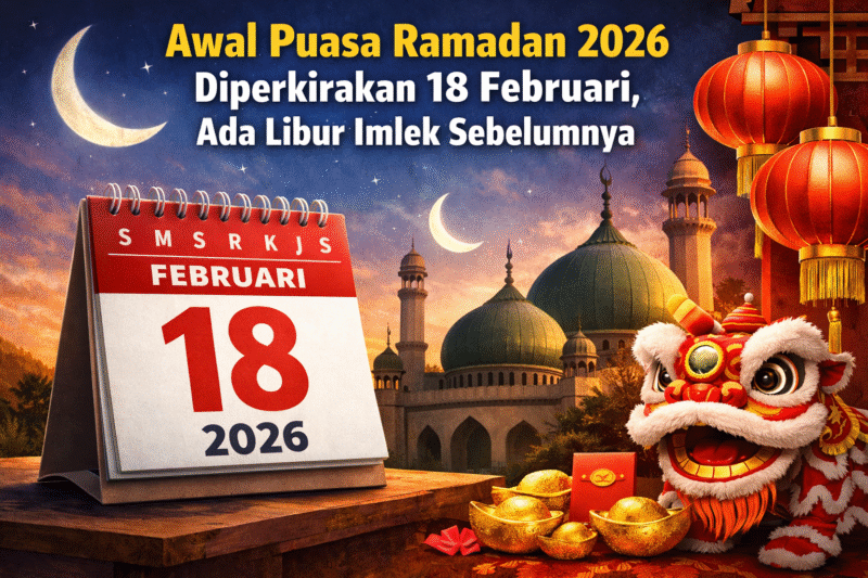 Awal Puasa Ramadan 2026 Diperkirakan Libur Panjang 