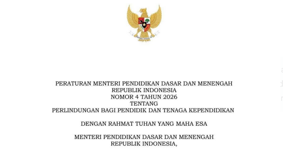 Kabar Gembira! Mulai 2026, Dilarang  Intimidasi Guru di Sekolah