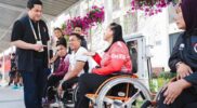 Menpora RI Erick Thohir, meninjau Asrama Atlet ASEAN Para Games 2025 Thailand di Suranaree University of Technology, Nakhon Ratchasima, Thailand, Rabu (21/1) pagi.