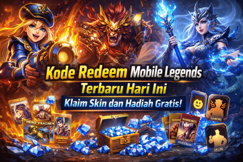 Kode Redeem Mobile Legends Terbaru Hari Ini Gratis