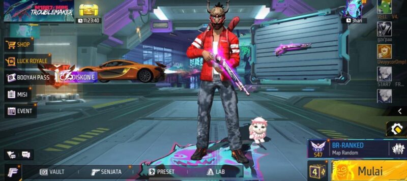 89 Kode Redeem Free Fire Server Indonesia 2 Januari 2026