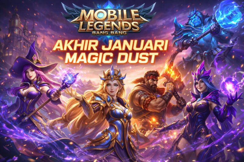 Kode Redeem Mobile Legends Akhir Januari 2026, Klaim Magic Dust 