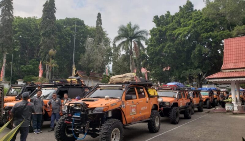 Off Road Expedition Raja 2026 dari Kota Sungai Penuh, Minggu (25/1/2026)