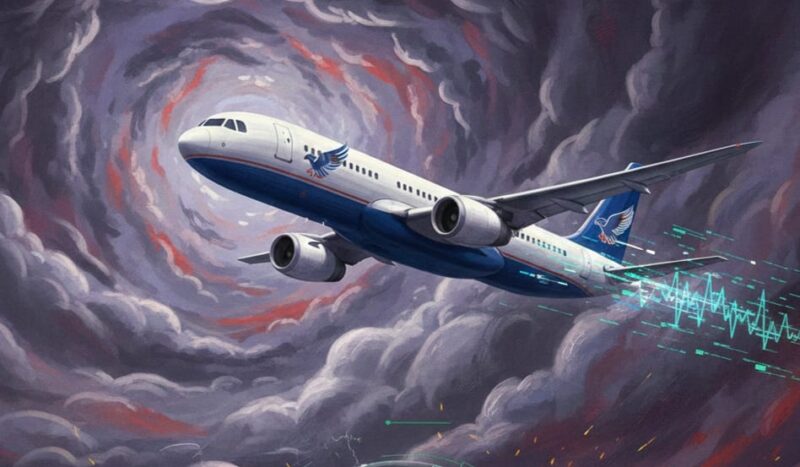 Pesawat ATR 400 Mendadak Hilang Kontak (Foto ilustrasi Al)