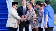 Presiden Prabowo Subianto tiba di Tanah Air pada Sabtu sore menjelang malam, 24 Januari 2026