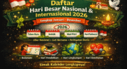Hari Besar Nasional dan Internasional Februari 2026