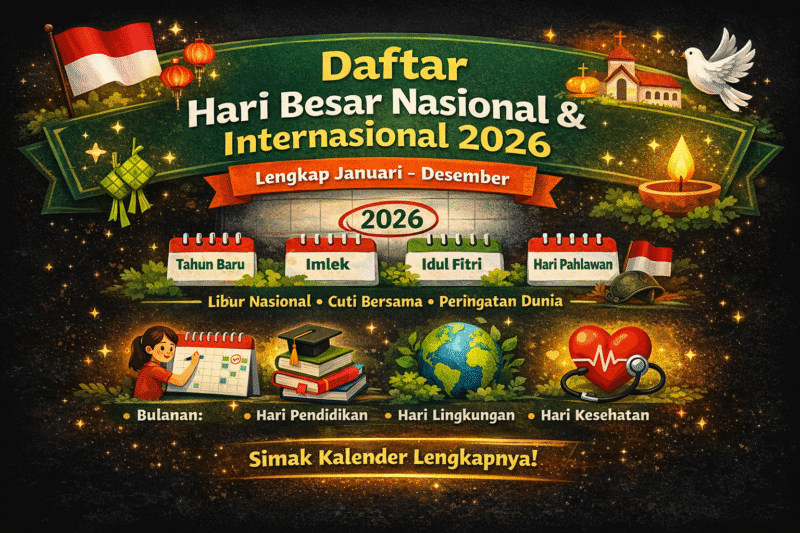 Hari Besar Nasional dan Internasional Februari 2026