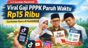 Viral Gaji Rp15 Ribu, PPPK Paruh Waktu Jadi Sorotan Nasional