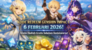Kode Redeem Genshin Impact Aktif 6 Februari 2026
