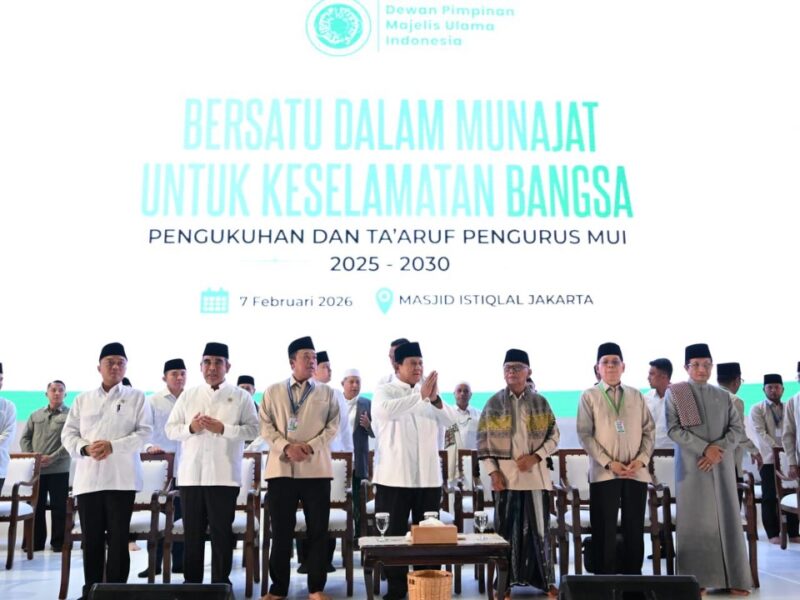 Pengukuhan MUI 2025–2030, Prabowo Siapkan Lahan Gedung di Bundaran HI