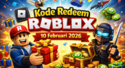 kode redeem Roblox, Roblox, kode redeem Roblox hari ini, redeem Roblox 10 Februari 2026, kode Roblox terbaru, item gratis Roblox, game Roblox, Roblox Indonesia