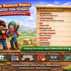 Kode Redeem Roblox Terbaru! Klaim Item Gratis Sebelum Hangus