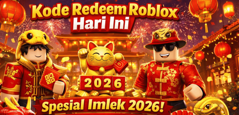 Kode Redeem Roblox Hari Ini Spesial Imlek 2026 (Foto Al)