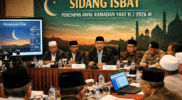 Sidang Isbat Ramadan 2026 Digelar Hari Ini