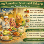 Menu Ramadhan Sehat untuk Keluarga agar Puasa Tetap Lancar