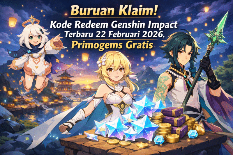 Buruan Klaim! Kode Redeem Genshin Impact