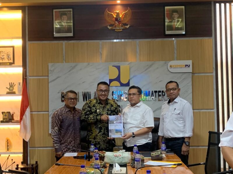 Normalisasi Sungai Berlanjut, Wali Kota Alfin Sungai Penuh Temui BWS VI