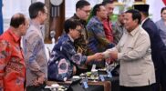 Presiden bertemu dengan mantan Menteri dan Wakil Menteri Luar Negeri Republik Indonesia, akademisi hubungan internasional, serta pimpinan Komisi I DPR RI di Istana Merdeka, Jakarta, Rabu (4/2/2026).