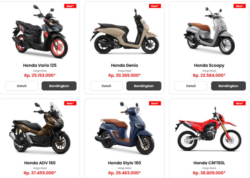 Produk Motor Terbaru 2026 yang Dinantikan di Indonesia