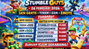 Kode Redeem Stumble Guys Terbaru: Skin & Token Gratis!