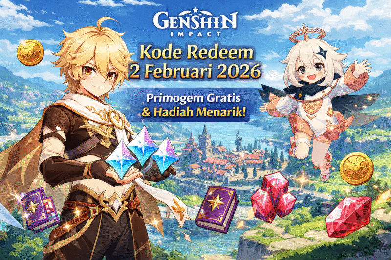 Genshin Impact Bagi-Bagi Kode Redeem Ini Daftarnya!