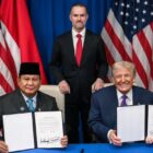 Trump dan Prabowo Resmi Teken Perjanjian Dagang Bersejarah di AS (Foto Setkab RI)
