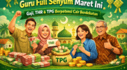Guru Full Senyum Maret Ini