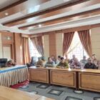 Wali Kota Sungai Penuh, Alfin menghadiri entry meeting pemeriksaan interim Laporan Keuangan Pemerintah Daerah (LKPD), Kamis (19/2/2026).