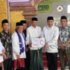 Wali Kota Alfin menghadiri Safari Jumat di Masjid Taqwa Desa Karya Bakti, Kecamatan Pondok Tinggi, Jumat (13/03).