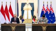 Prabowo dan PM Australia Teken Perjanjian Keamanan Bersama Jumat, 6 Februari 2026