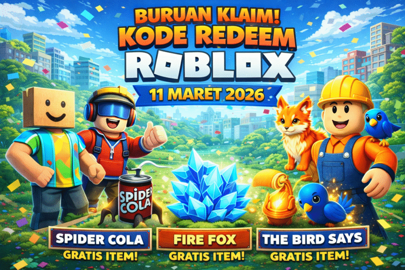 Kode Roblox Trending Hari Ini, Jangan Sampai Terlewat