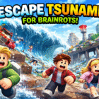 Game Survival Tsunami di Roblox Viral! Map Chaos Bikin Pemain Panik dan Ketagihan