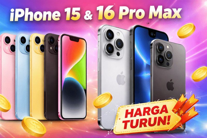 iPhone 15 & 16 Pro Max Anjlok Harga, Cek Daftar Terbaru Maret 2026