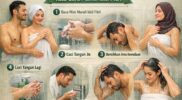 Perbedaan Niat Mandi Sunnah Idulfitri Pria dan Wanita Jangan Sampai Keliru