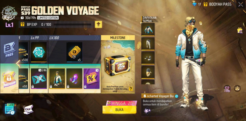 Kode Redeem Free Fire 1 Maret 2026 Terbaru