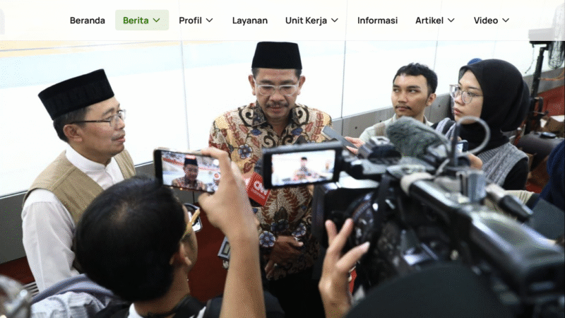 Dirjen Bimas Islam Abu Rokhmad( Foto. Kemenag RI)