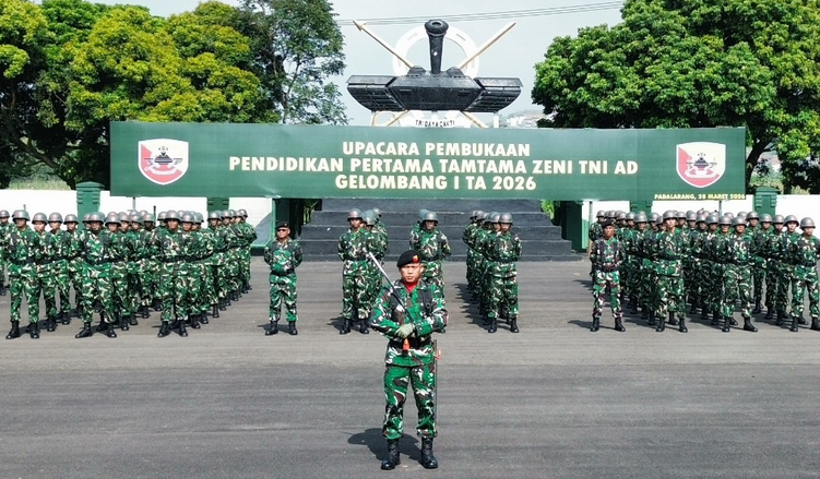 Upacara di Pusdikkav, TNI AD Siapkan Prajurit Zeni