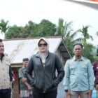 Bupati Dillah temui korban kebakaran di Kabupaten Geragai, Kabupaten Tanjung Jabung Timur, (13/3/26) 