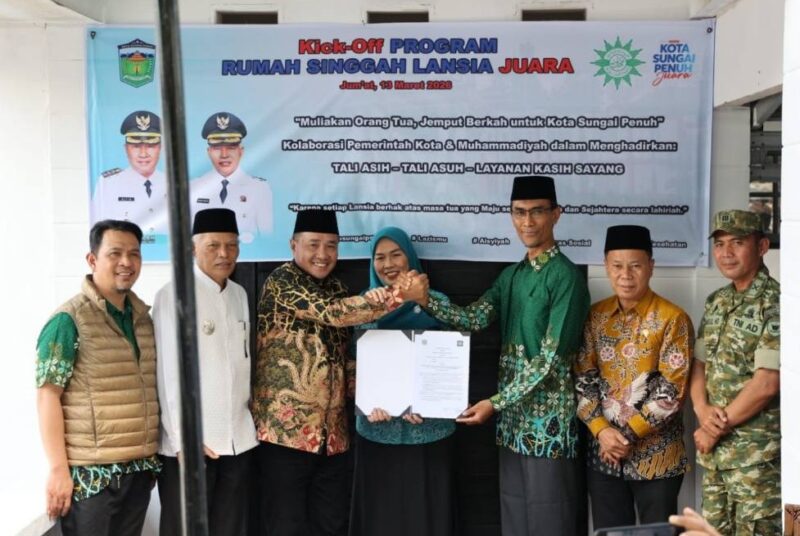 Wali Kota Alfin Resmikan Rumah Singgah Lansia Juara (13/3/26)