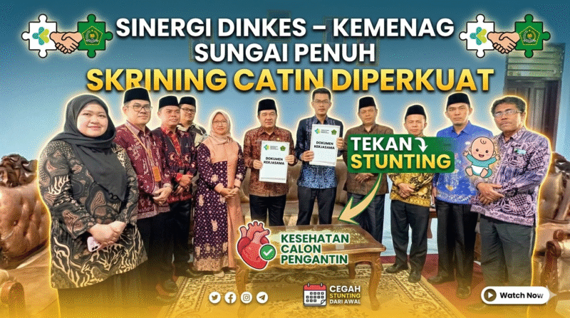 Dinkes Sungai Penuh Optimalkan Skrining Pra Nikah Demi Cegah Stunting