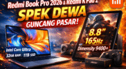 Xiaomi Rilis Redmi Book Pro 2026 & Redmi K Pad 2, Spek Dewa!