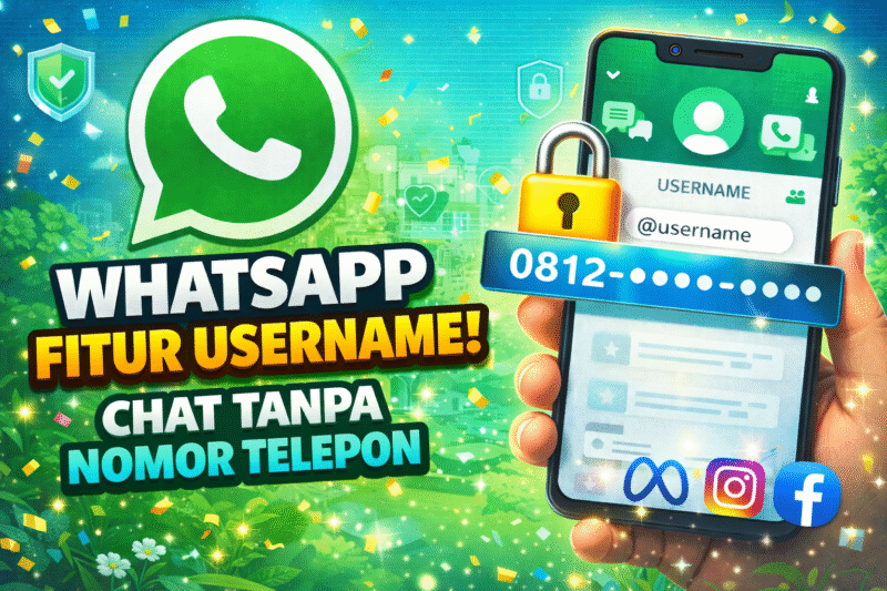 WhatsApp Siapkan Fitur Chat Tanpa Nomor Telepon Segera Hadir