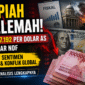 Rupiah Tertekan Sentuh Rp17.192 per Dolar AS