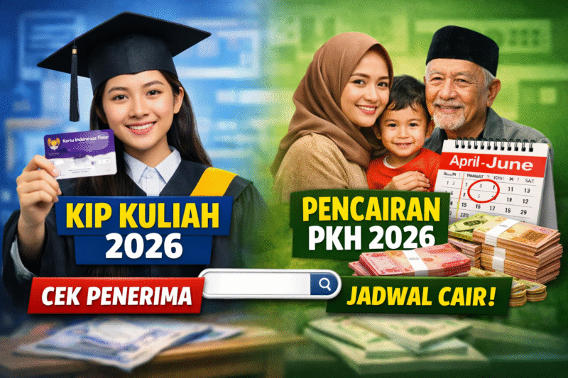 Cara Cek Penerima KIP Kuliah 2026 dan Jadwal Pencairan PKH 