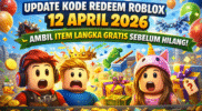 Update Kode Redeem Roblox 12 April 2026: Ambil Item Langka Gratis Sebelum Hilang