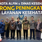 Dinkes Dampingi Wako Alfin Audiensi ke Kemenkes, Dorong Peningkatan Layanan Kesehatan