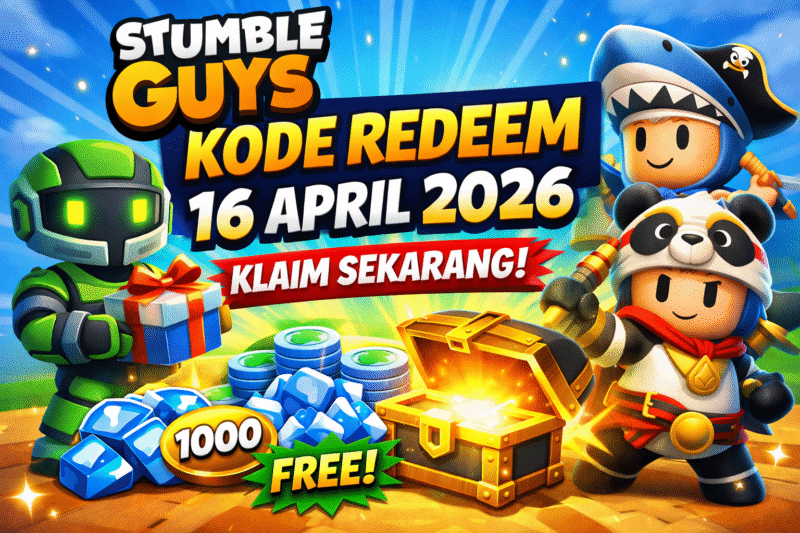 Kode Redeem Stumble Guys Terbaru, Klaim Skin Gratis Hari Ini!