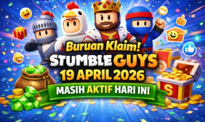 kode redeem Stumble Guys, Stumble Guys 19 April 2026, kode Stumble terbaru, redeem Stumble hari ini, skin gratis Stumble Guys, hadiah Stumble Guys, update Stumble Guys 2026, kode Stumble aktif