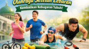 Olahraga Setelah Lebaran: Cara Kembalikan Kebugaran