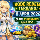 Klaim Primogems Genshin Impact Gratis Hari Ini Kode Redeem Terbaru!